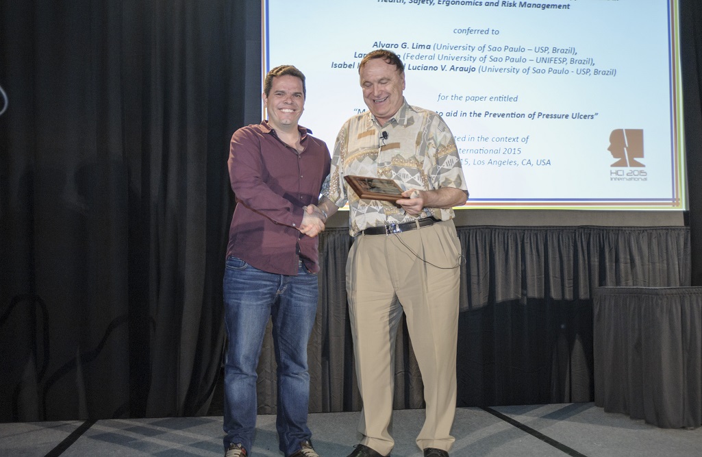 Best Paper Award for the 6th International Conference on Digital Human Modeling and applications in Health, Safety, Ergonomics and Risk Management